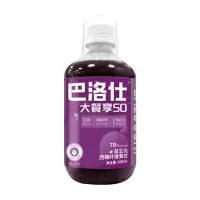 巴洛仕益生元西梅汁果饮无蔗糖排便大餐救星浓缩果蔬汁饮料 巴洛仕 西梅汁500mlx6瓶[全家适用]
