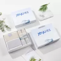 洁玉(Jeyu)秋水三套巾礼盒J0702-C 颜色随机