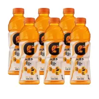 佳得乐 运动饮料甜橙味600ml*4瓶