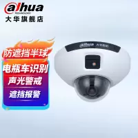 大华DH-IPC-HDPW4443C-PV-DTF半球智能摄像头400万POE电瓶车电梯检测双光夜视