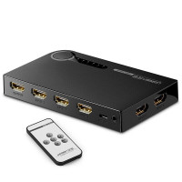 绿联(Ugreen)40205 HDMI 5进1出切换器 K高清视频切屏器 连接器