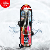 高露洁(Colgate) 360°备长炭细丝牙刷2支装