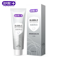 舒客泡感深洁亮白牙膏(竹炭薄荷)120g