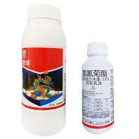 冠龙农化10%高效氯氰菊酯氟氯氰菊酯类蚊子苍蝇杀虫剂消杀室外农药1000克