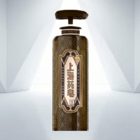 上海药皂 玻尿酸蓝泥男士液体香皂620g*1瓶