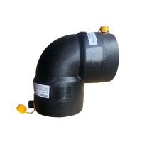 联塑 90°新型电熔弯头(PE配件)1.6Ma黑色 dn110 单位:只