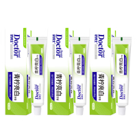 牙博士青柠亮白牙膏40g*3