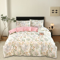 紫韵“夕颜花开”经典四件套(花)被套:200*230床单:230*230枕套:50*80*2
