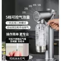 企采严选气泡水机苏打水机碳酸饮料打气可乐家用气泡机奶茶店商用