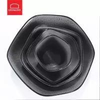 乐扣乐扣(locklock) 余韵一人食餐具四件套 (YSH230002 豆沙色)