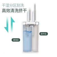 刮刮桶刷刷乐干湿两用平板拖把