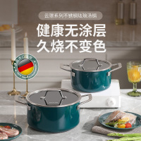 德世朗云璟系列珐琅汤锅 蓝色 DP908-C24RD