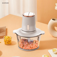 豹牌 BP-MG211 绞肉机 2L大容量 加厚玻璃杯体 快慢两档