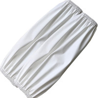 慧吉白色皮套袖