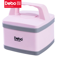 德铂(Debo)DEP-611伊布单层便当700ML(粉色)