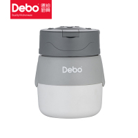 德铂(Debo)DEP-DS379露比不锈钢汤罐500ml-灰