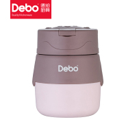 德铂(Debo)DEP-DS379露比不锈钢汤罐500ml-粉