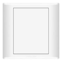 飞雕(FEIDIAO)开关插座面板空白面板白板插座孔装饰盖板86型暗装 白色