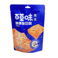 百草味(BE&CHEERY) 弹弹鱼豆腐烧烤味75克*10袋