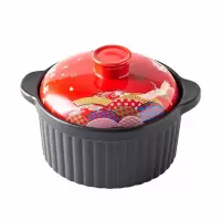 菲米生活 FM-YS2111 蜜语食光一人食陶瓷养生锅