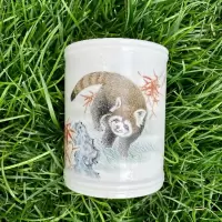 正泰瓷器 当代陶瓷艺术品 粉彩笔筒《小可爱》 锦盒包装16*12*12 中国工艺美术行业大师胡文峰
