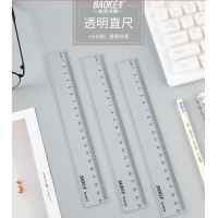 宝克(baoke) 办公用品 文具 30cm透明直尺 RU2030 一把