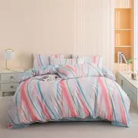 多喜爱 被套 L:203*229cm 床单 L:230*245cm 枕套*2:48*74cm 多喜爱-美眠康 纯涤磨