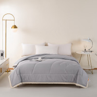 多喜爱-臻品暖绒纯羊毛冬被(太空灰)(L/203*229cm)-