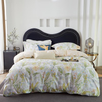 梦洁-云朵绵印花四件套-惠风和畅(1190189015)-