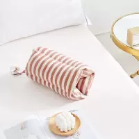 洁丽雅多功能乳胶午睡枕-豆沙-JLYZX006