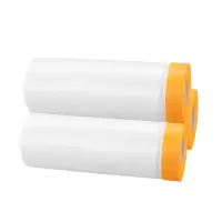 PEH纸胶遮蔽保护膜 透明膜 装修家具墙面保护膜汽车喷漆遮蔽膜[单卷]