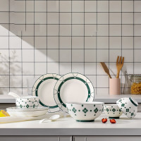 BURNELL幸运之星陶瓷餐具套装(13件套)BNL-C309