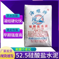 P.II52.5R硅酸盐海螺水泥大学实验高强度高标号桥梁加固灰水泥 50公斤