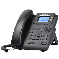 IP网络电话机 VOIP话机 SIP话机 家用办公 千兆VOIP 双网口前台客服呼叫中心 T600W SIP话机