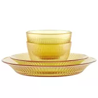 康宁晶尊系列餐具4件套(2小碗1小盘1大盘)SNAMD4C/KZYL