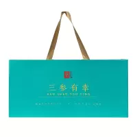 长白山人参三参有幸-西洋参片(亚克力盒三盒装) φ1.0 150g