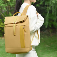 山业(SANWA SUPPLY)BAG-WBPC1Y 女士背包 简约时尚款 14英寸 黄色