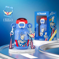 GERM格沵 GERM奥特曼系列超能保温杯(泽塔 光刃红) GE-U23AW-B52