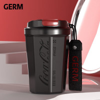 GERM格沵 可口可乐联名款菱形咖啡杯(黑) GE-CK22SS-K3