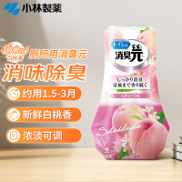 小林制药 厕所用消臭元 新鲜白桃 400ml*3瓶