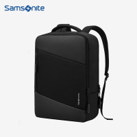 新秀丽(Samsonite)双肩包电脑包16英寸男女商务背包 BT6*09001 黑色/个