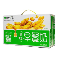 蒙牛 早餐奶原麦香味 250ml*24盒
