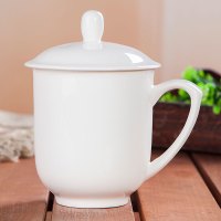 会议杯定制logo陶瓷水杯办公杯茶杯