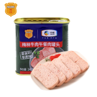 中粮梅林牌清真牛肉午餐肉罐头340g