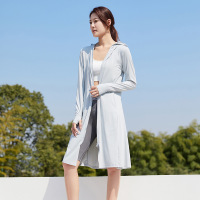 防晒衣女夏季2024新款冰丝长款全身开衫防晒服女孩防紫外线超长