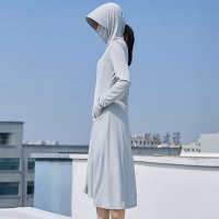 女神防晒衣 女原纱长款透气防紫外线