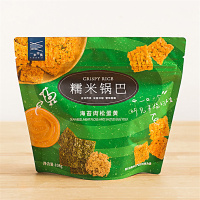 一米市集糯米锅巴 (海苔肉松蛋黄味)108g*5