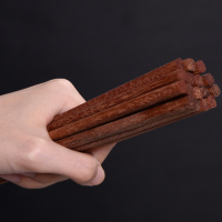 爱仕达(ASD)铁木筷天高档天然铁木无漆无蜡长筷子防滑耐高温筷子十双装 光滑无刺 经久耐用 官方旗舰正品