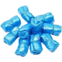 水龙珠(SHUILONGZHU) 一次性CPE鞋套 防水防尘加厚塑料鞋套100只装