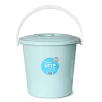 茶花 0236-A 36CM雅致提桶(含盖) 颜色随机